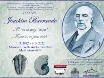 Plakát Joachim Barrande Benešov