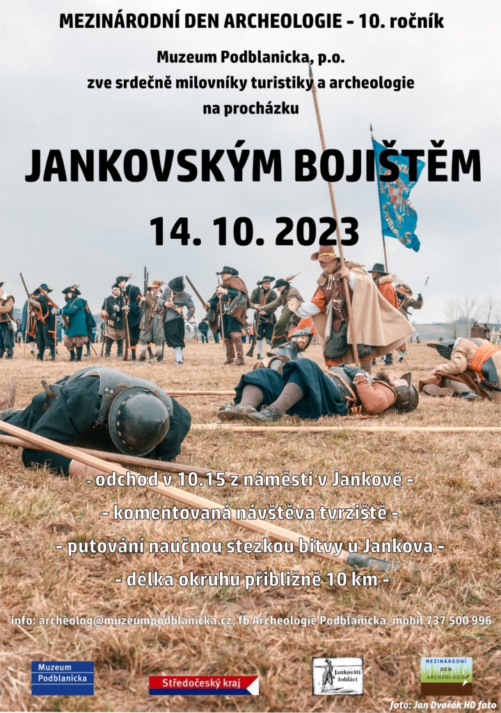 Plakát Mezinárodní den archeologie Jankovské bojiště