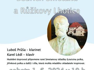 Přednáška Olgy Mojžíšové: Bedřich Smetana a Růžkovy Lhotice