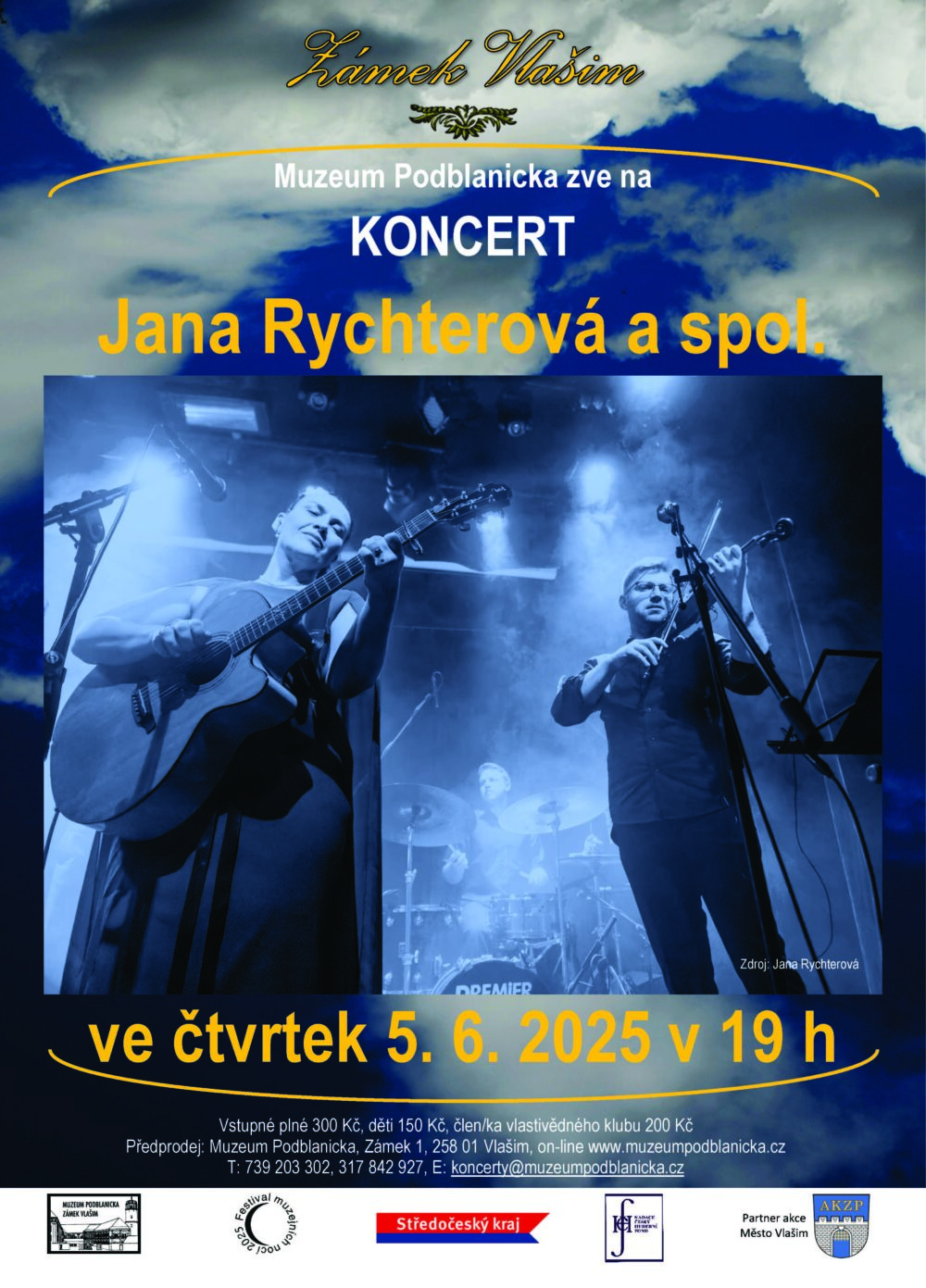 Koncert Jana Rychterová a spol.
