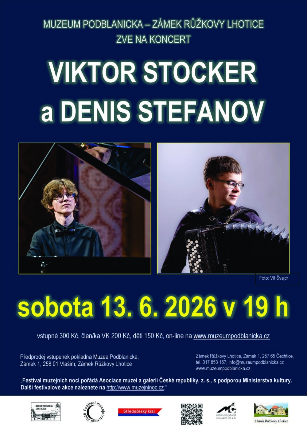 Koncert Viktor Stocker a Denis Stefanov