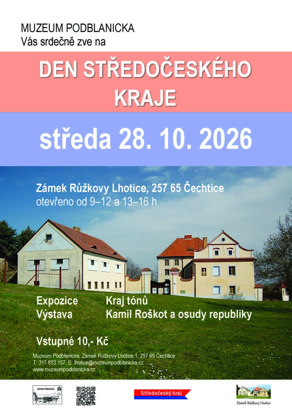 Den Středočeského kraje - zámek Růžkovy Lhotice